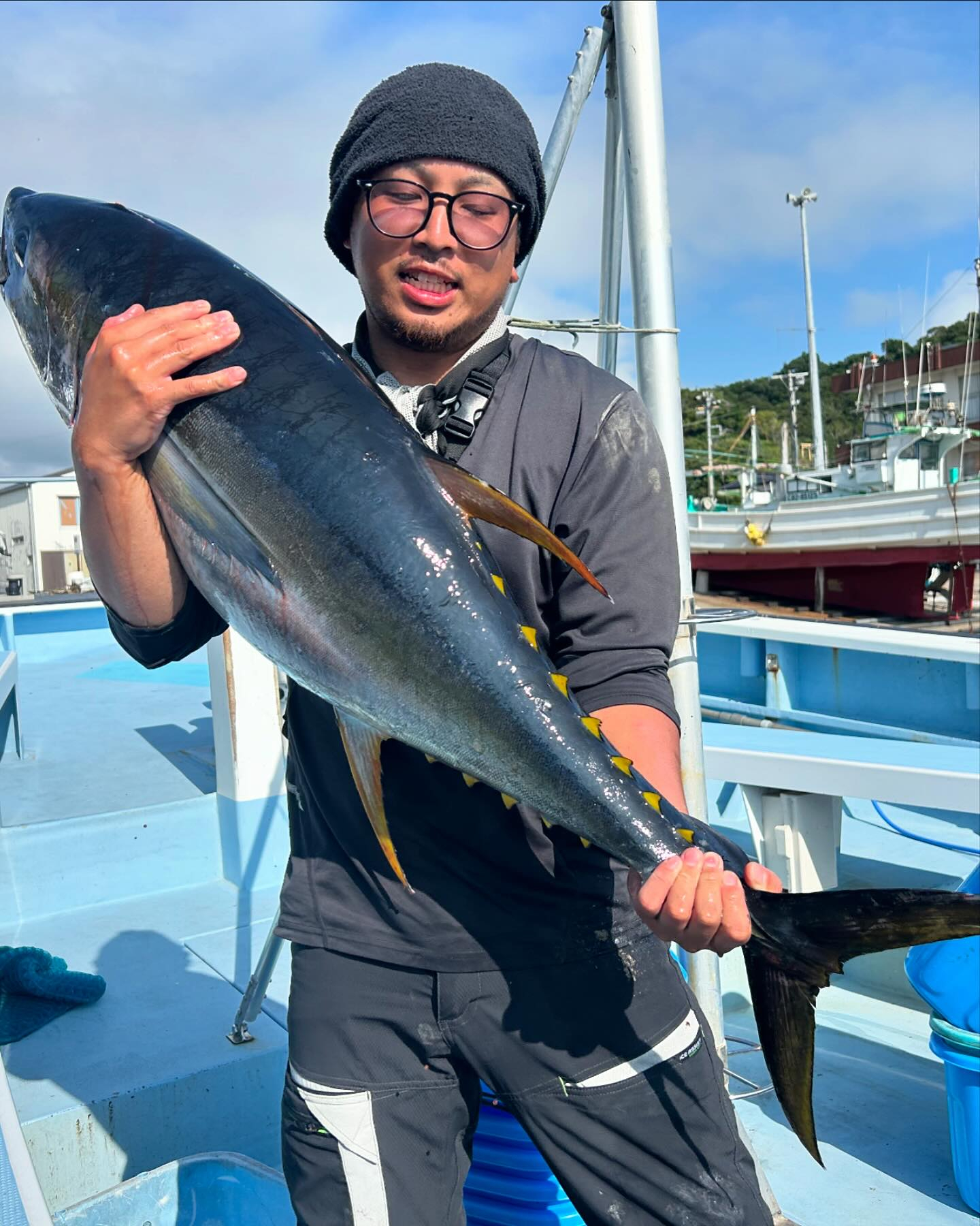 キハダマグロのフカセ仕立