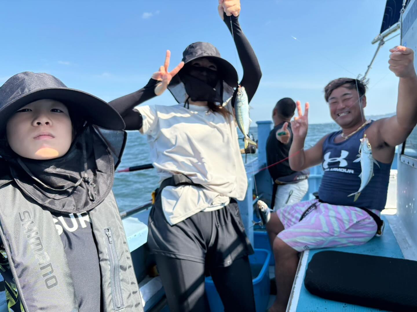 8月17日（日）スルメイカ/ファミリーアジ