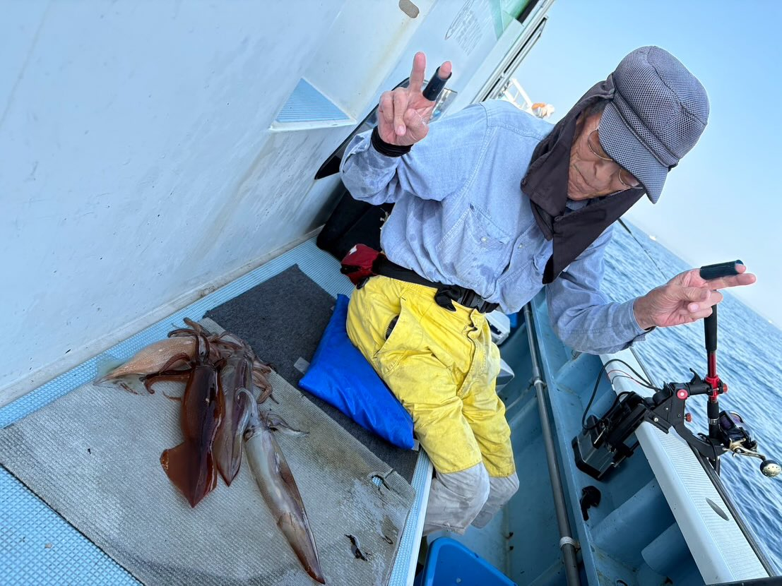 8月21日（木）スルメイカ