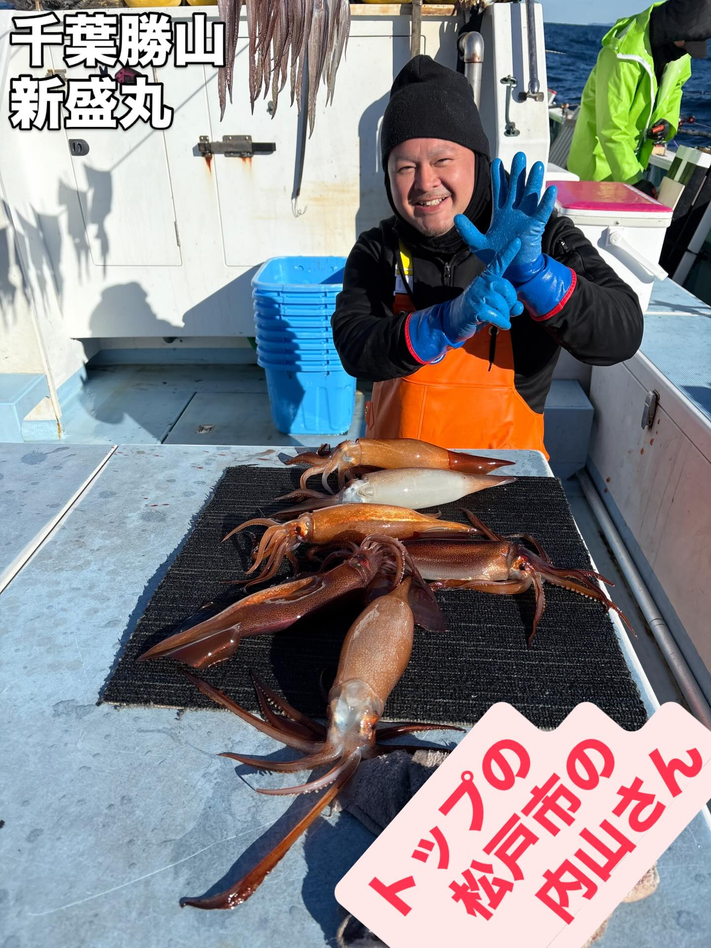 １月１２日（月）ヤリイカ/トラフグ