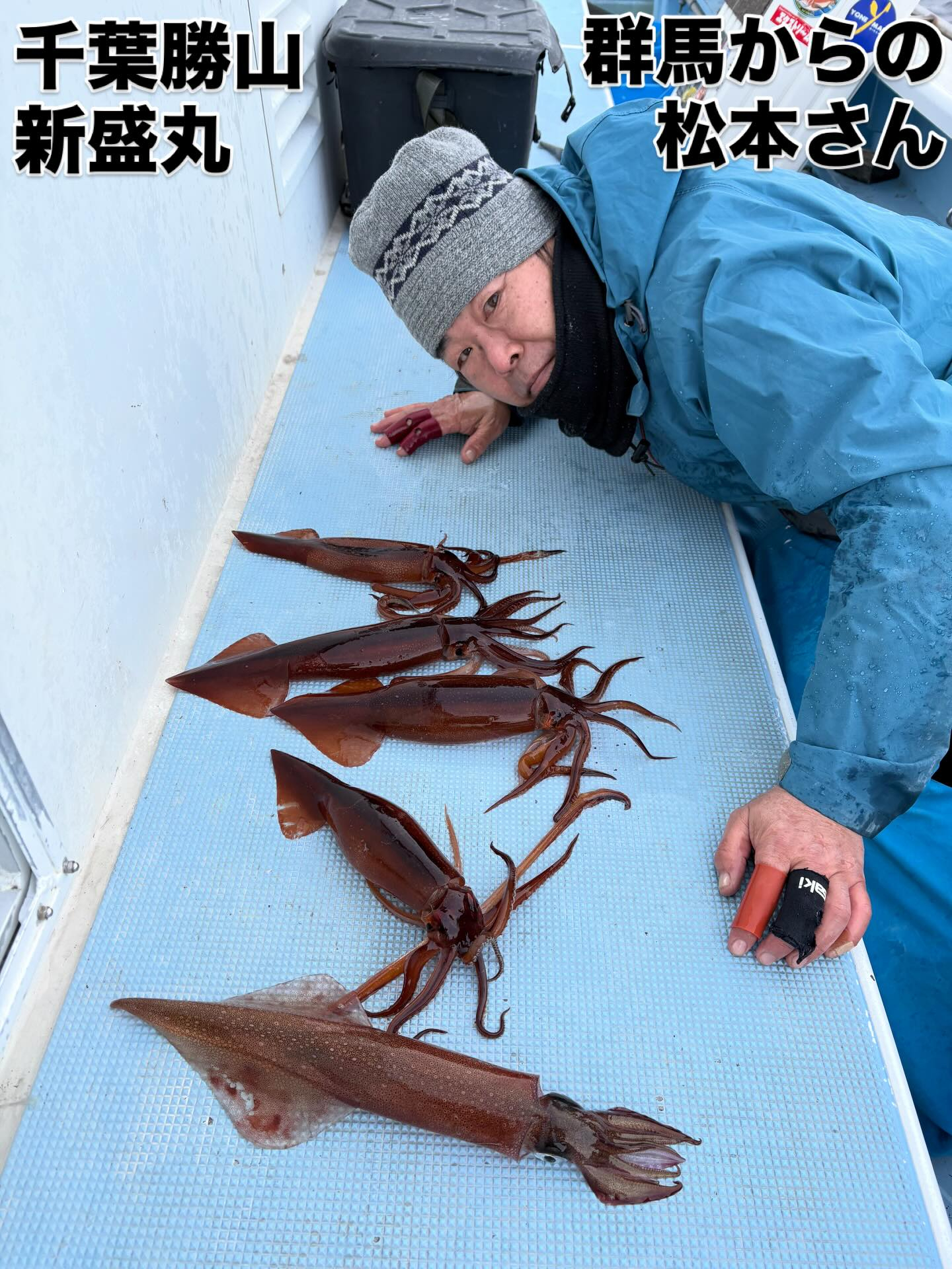 1月22日（木）ヤリイカ