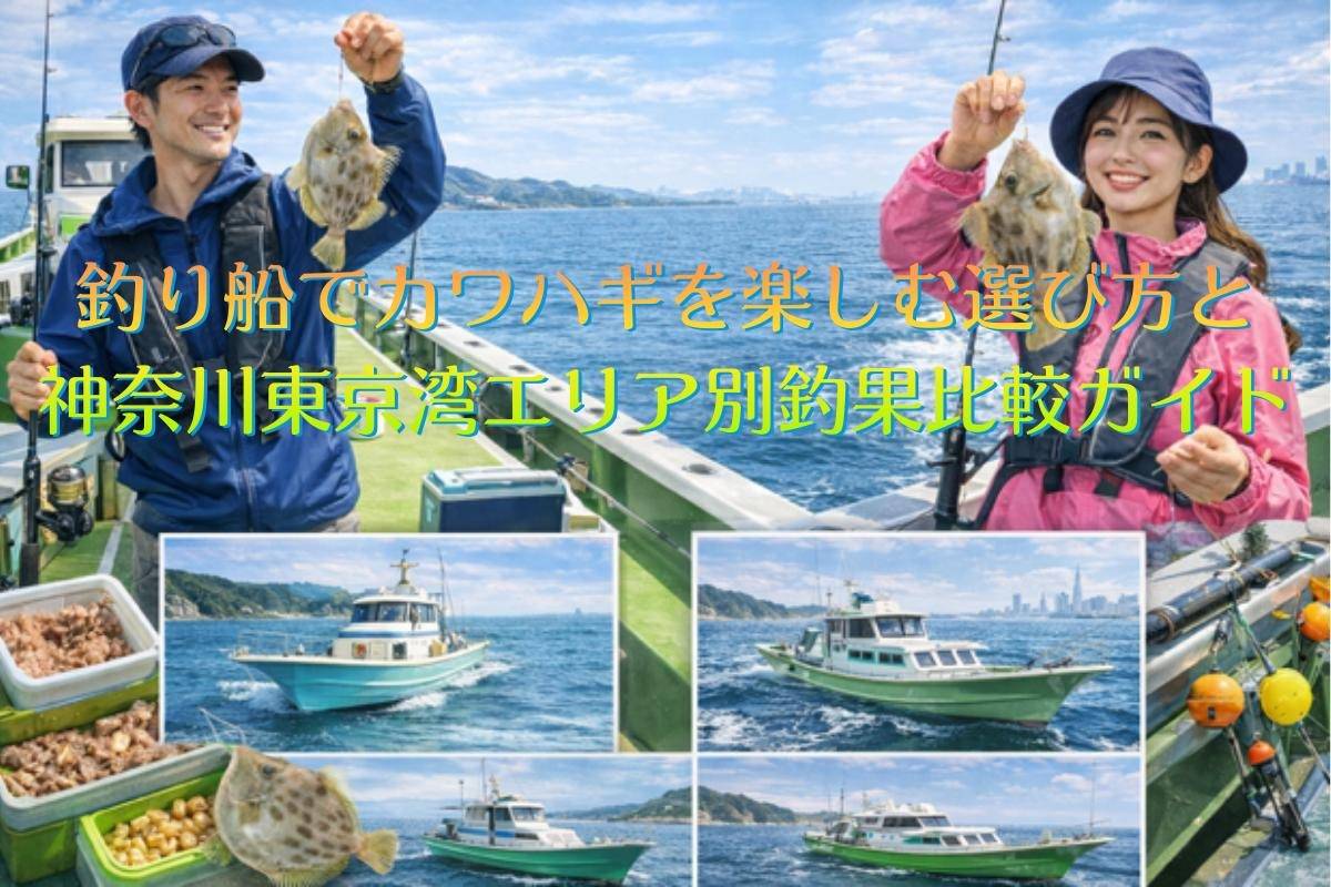釣り船でカワハギを楽しむ選び方と神奈川東京湾エリア別釣果比較ガイド