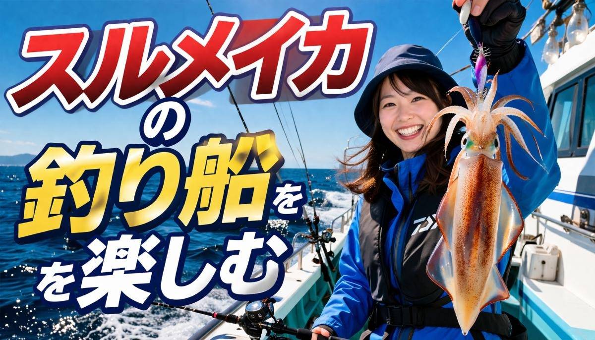スルメイカの釣り船を楽しむ完全ガイド|最新釣果から最適な船の選び方