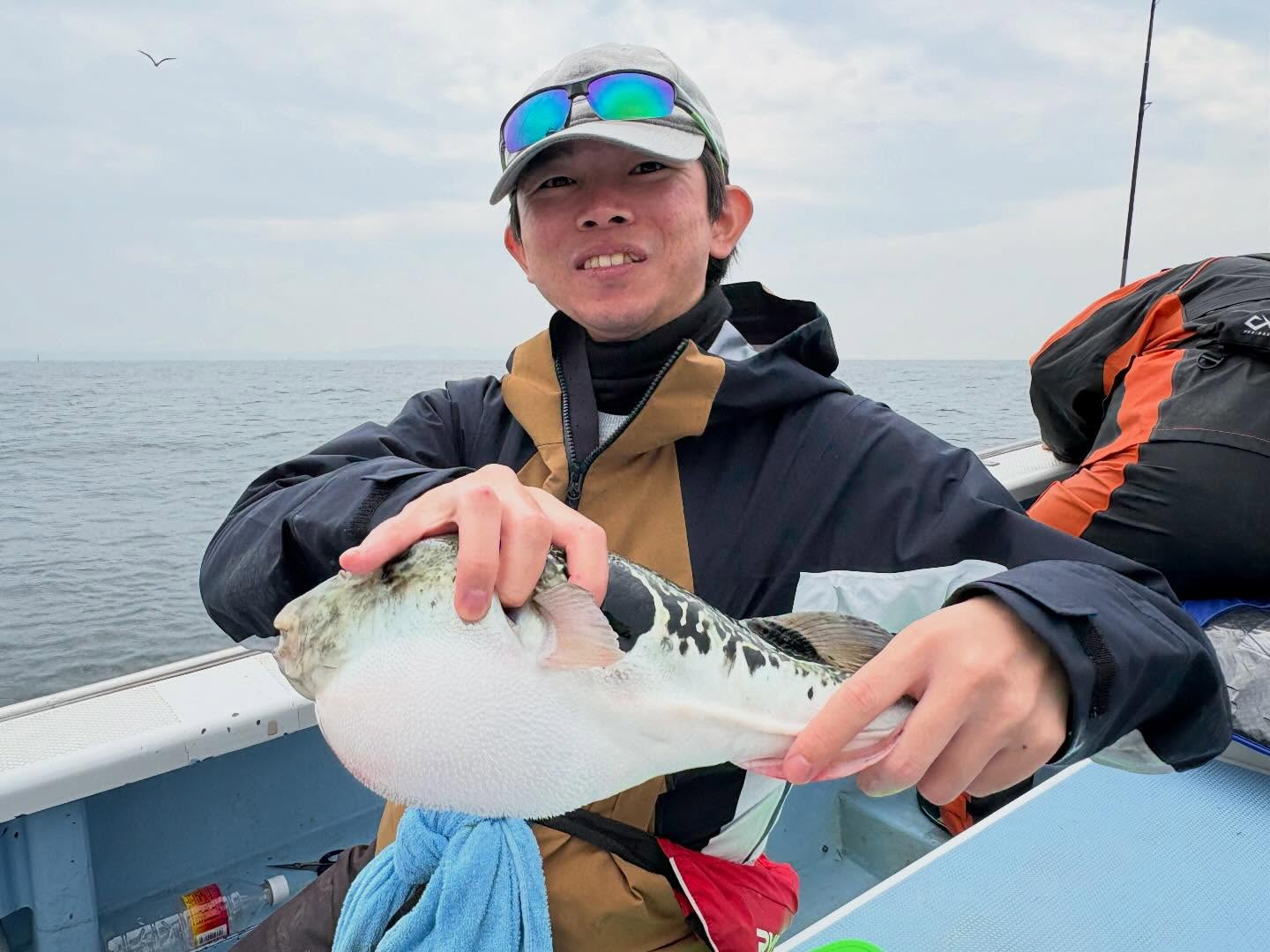 マダイ船とトラフグ船