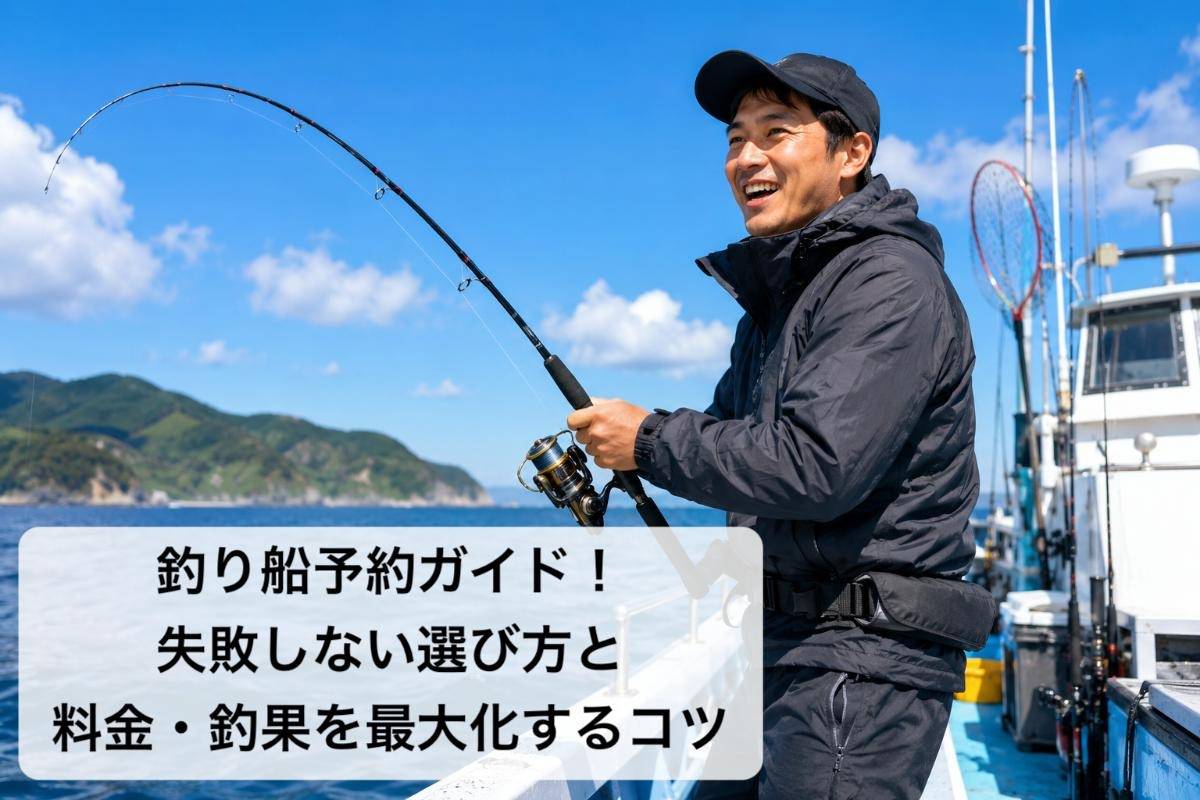 釣り船予約ガイド！失敗しない選び方と料金・釣果を最大化するコツ