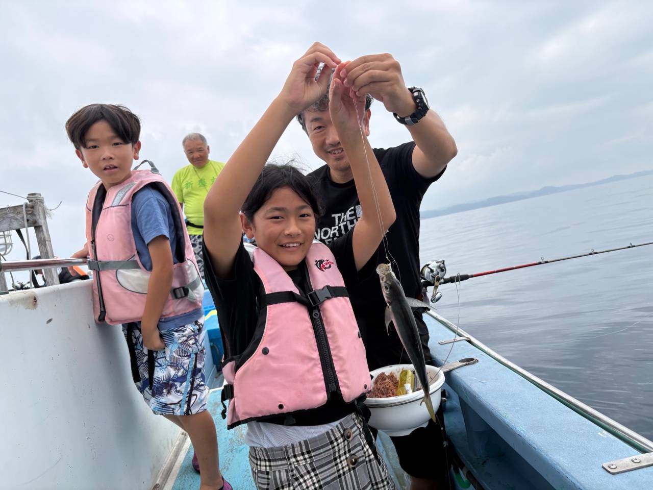 ８月２３日（日）スルメイカ（仕立）/ファミリーアジ
