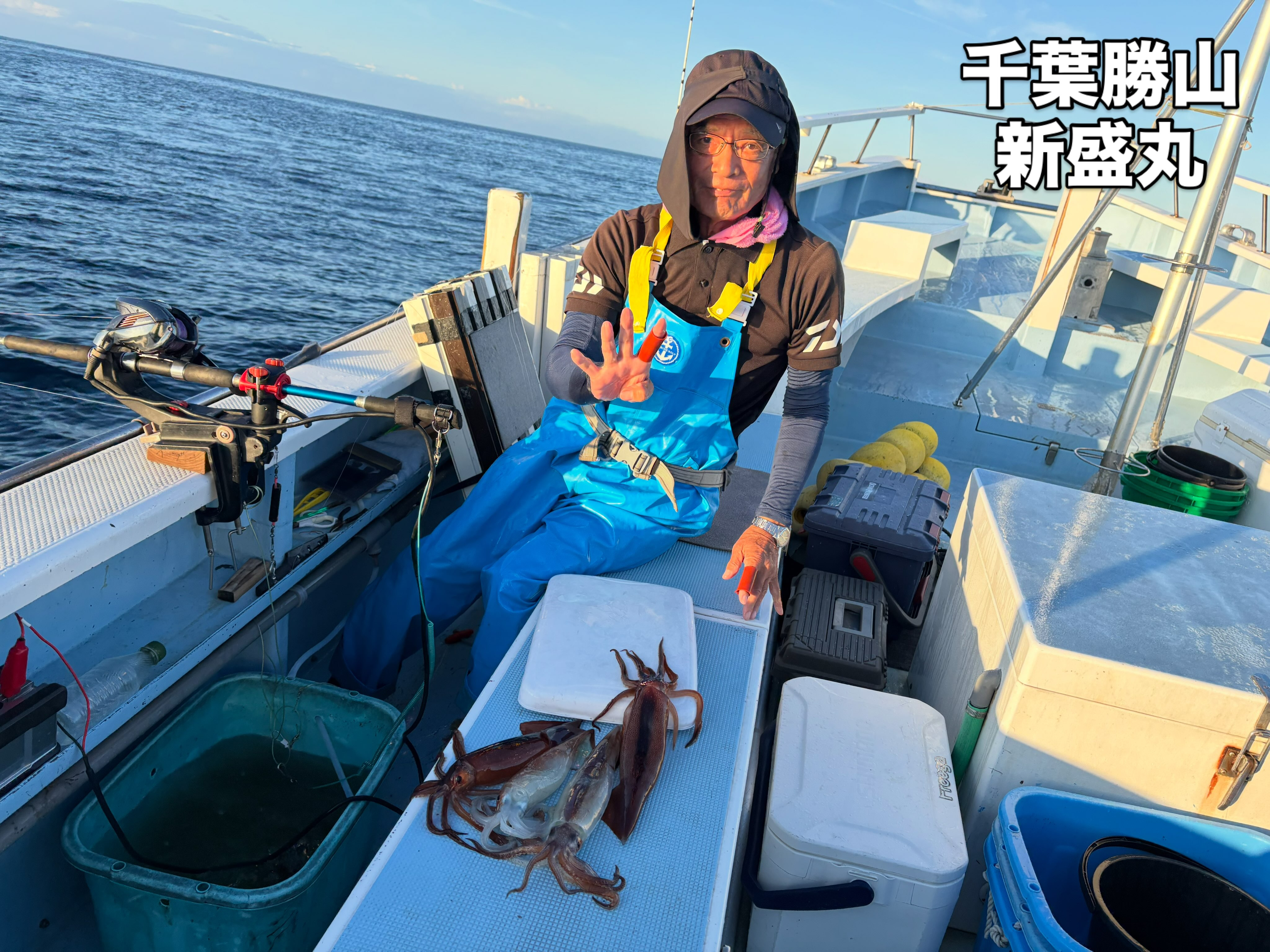 9月14日(月)スルメイカ