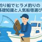 釣り船でヒラメ釣りの基礎知識と人気船宿選び方！関東東北の釣果・料金比較と初心者必見ガイド